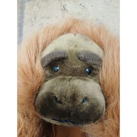 Y2K Furry Plush Orangutan Costume Child XL Kids 7-8 Adorable Friendly Realistic - Picture 2 of 16